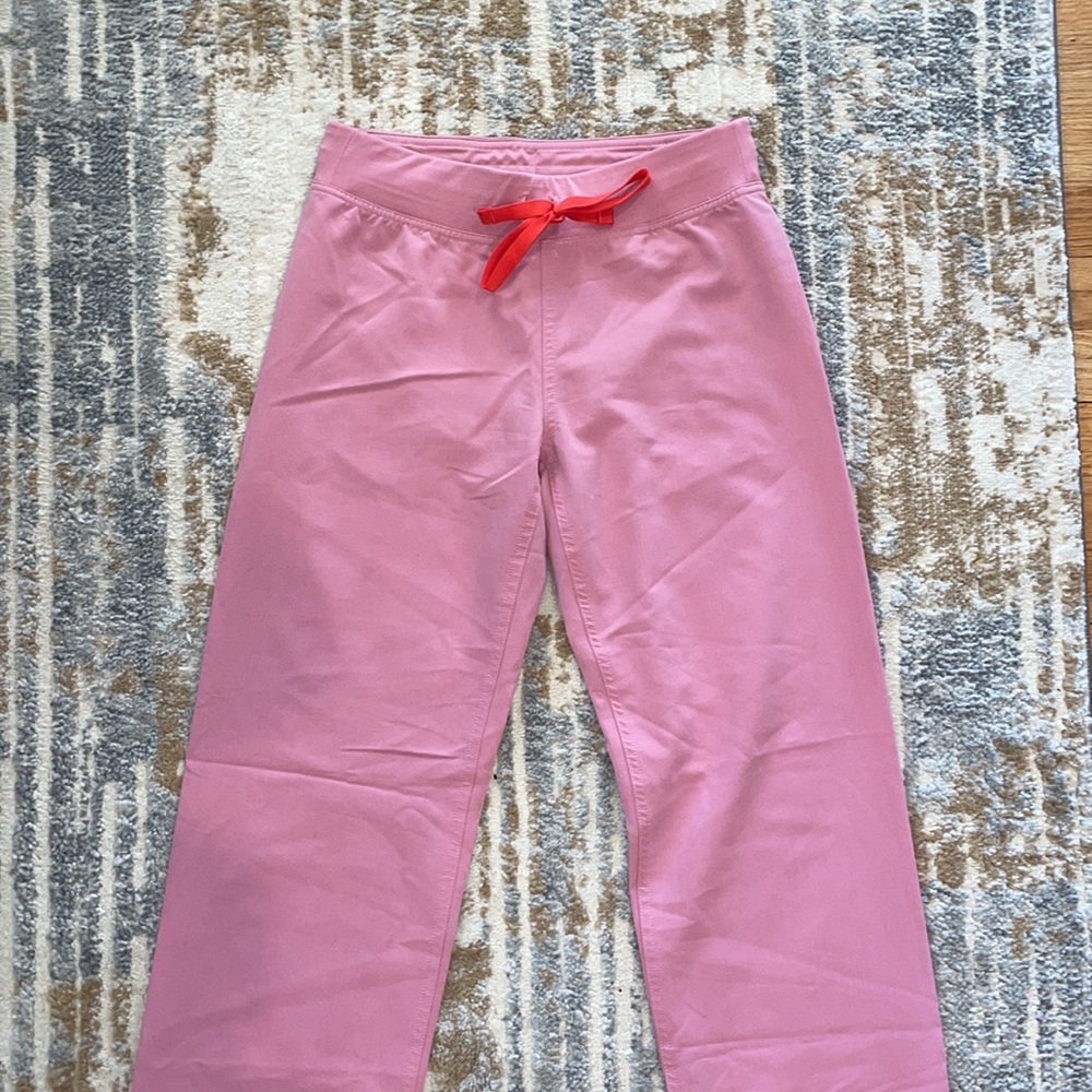 Figs XXSP Chalk Pink Livingston Petite Basic Scrub Pants